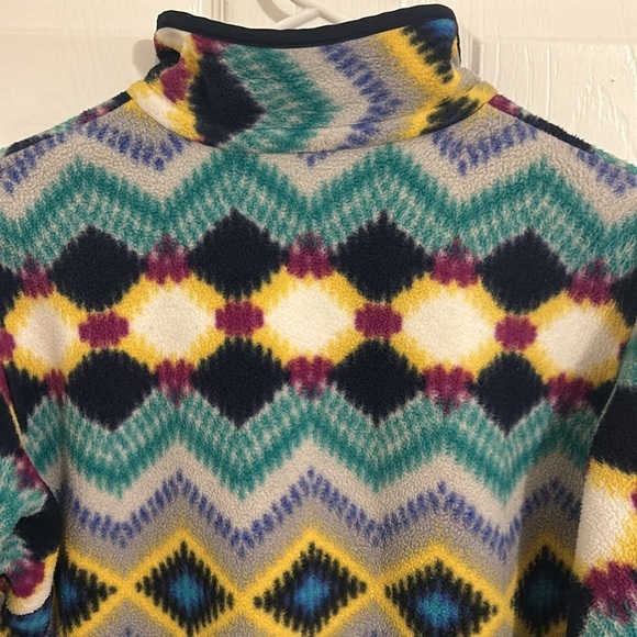 Patagonia Pullover Synchilla Snap T Blue Timber Twist Fleece Pullover Size Small - Picture 7 of 15